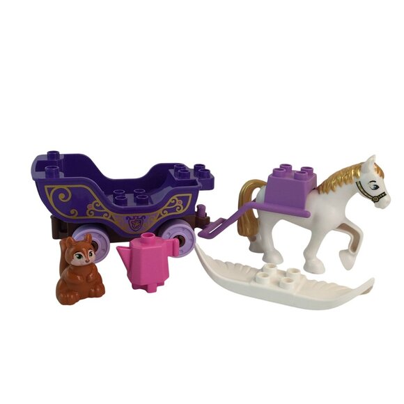 Lego Duplo Disney Sophia the First Carriage w/Horse Wings Rabbit Teapot Figures - Picture 1 of 11